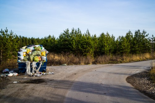 Eco-friendly recycling of garden waste materials