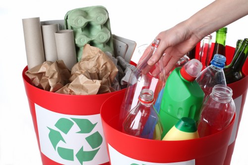 Recycling industrial waste in Hendon