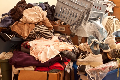 Happy homeowner with a clutter-free garage