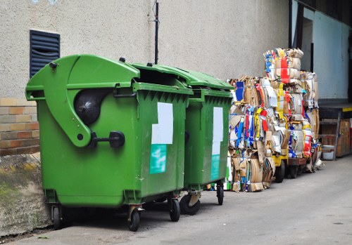 Professional waste management team in Hendon
